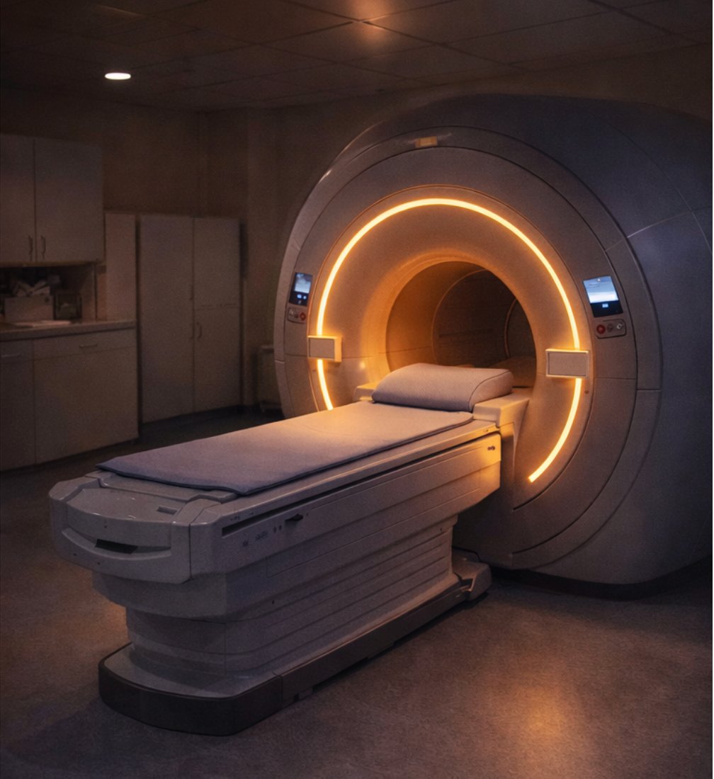 MRI scanning — hospital MRI scanner