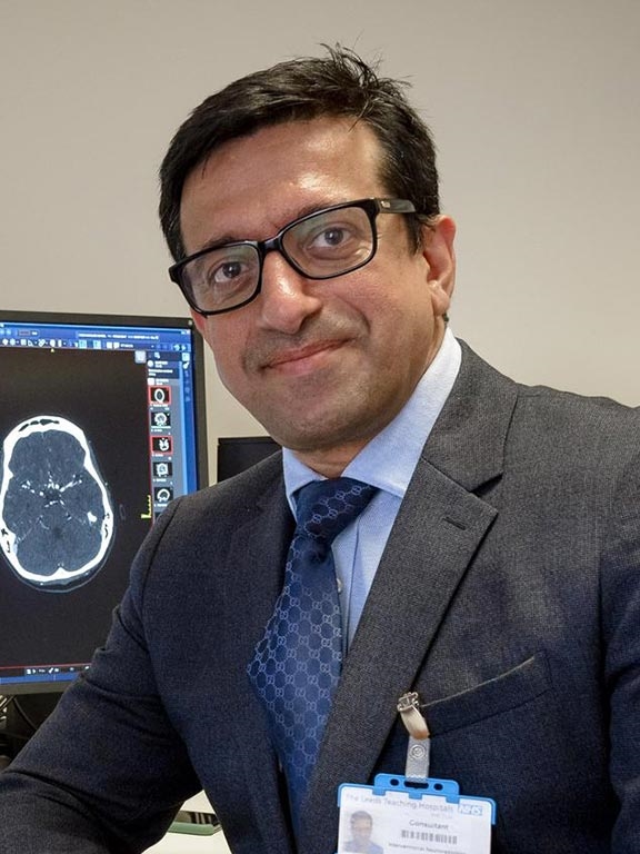 Professor Tufail Patankar — Consultant Interventional Neuroradiologist